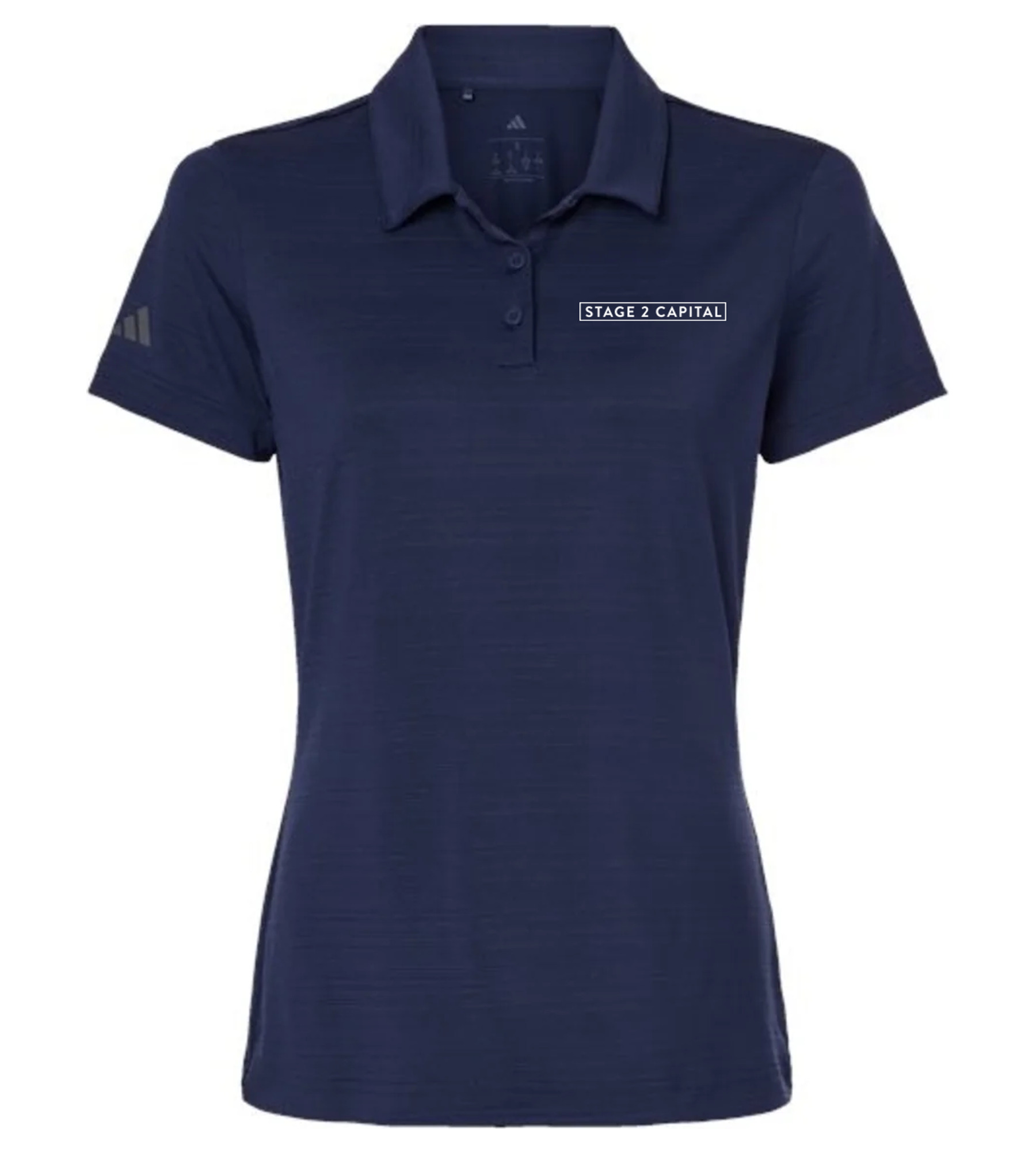 Adidas Women's Textured Stripe Polo